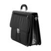 Obrázok z Aktovka REAbags 8001/1-TR - černá / nikl - 19 L