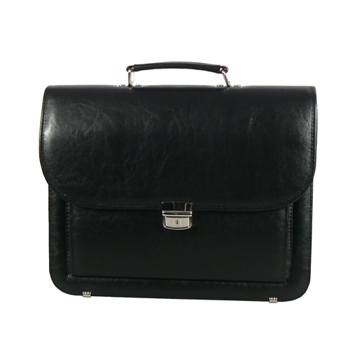 Obrázok z Aktovka REAbags 7416 - čierna/niklová - 15 l
