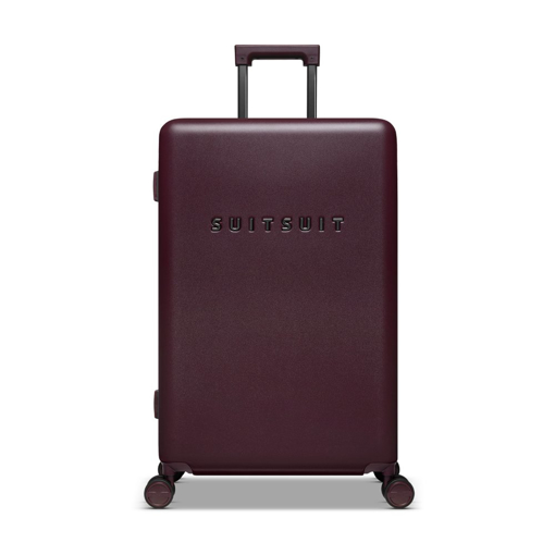Obrázok z Plastový kufr SUITSUIT® Mystique Cherry Lacquer L - tmavě vínová - 91 L