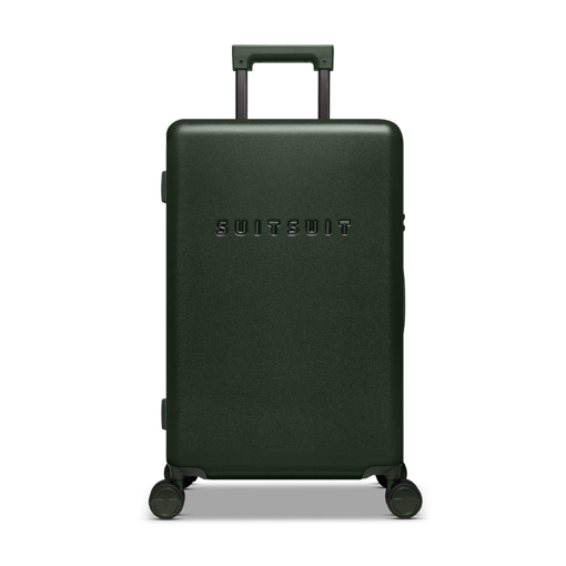 Obrázok z Plastový kufr SUITSUIT® Mystique Dark Olive M - tmavě zelená - 57 L