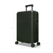 Obrázok z Plastový kufr SUITSUIT® Mystique Dark Olive M - tmavě zelená - 57 L