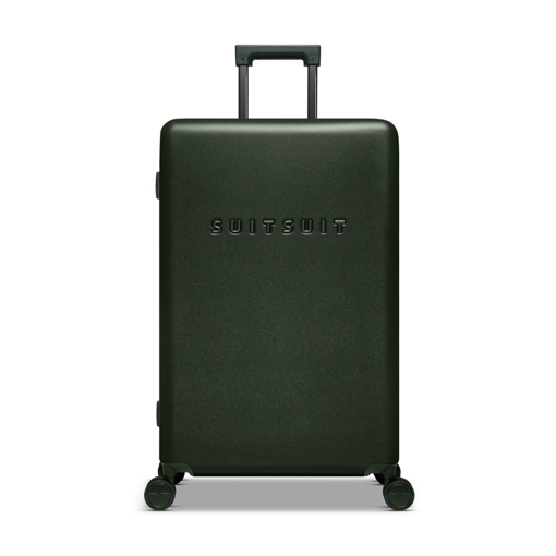 Obrázok z Plastový kufr SUITSUIT® Mystique Dark Olive L - tmavě zelená - 91 L