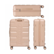 Obrázok z Sada cestovních kufrů AEROLITE T-635 - béžová - 100.8 / 67 / 38.8 L