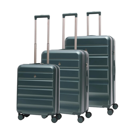 Obrázok z Sada cestovních kufrů AEROLITE T-635 - zelená - 100.8 / 67 / 38.8 L