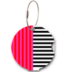 Obrázok z Jmenovka na kufr Addatag - Multi Stripes Pink