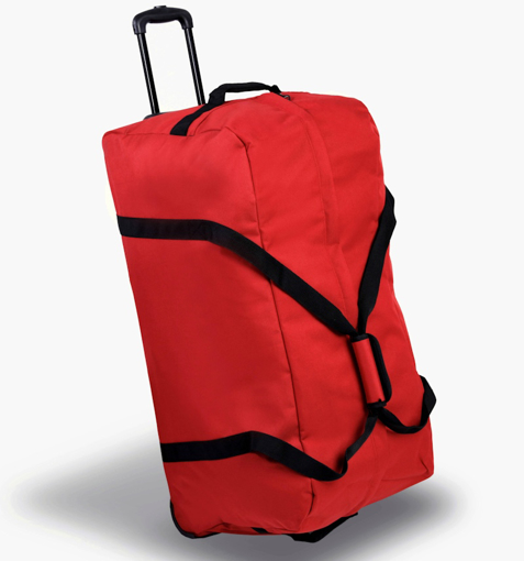Obrázok z Cestovní taška na kolečkách MEMBER'S TT-0035 - červená - 106 L