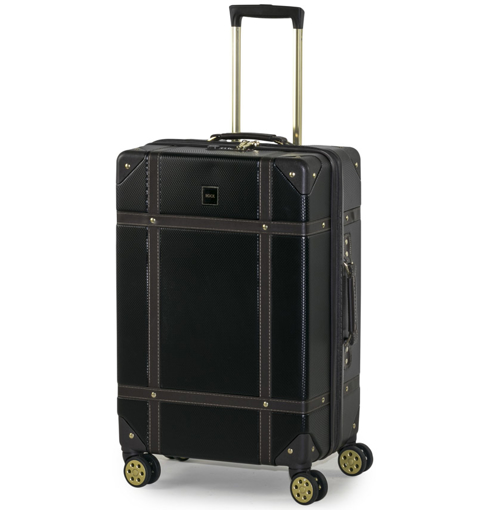 Obrázok z Cestovní kufr ROCK TR-0193/3-M ABS - černá - 60 L