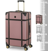Obrázok z Cestovní kufr ROCK TR-0193/3-L ABS - růžová - 94 L