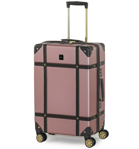 Obrázok z Cestovný kufor ROCK TR-0193/3-M ABS - ružový - 60 l