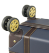 Obrázok z Cestovní kufr ROCK TR-0193/3-M ABS - krémová - 60 L