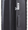 Obrázok z Sada cestovných kufrov ROCK TR-0212/3 PP - čierna - 120 L / 74 L / 35 L + 15% EXPANDER