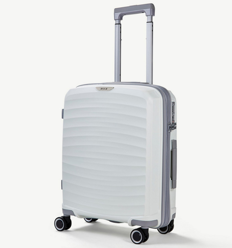 Obrázok z Príručná batožina ROCK TR-0212/3-S PP - biela - 35 l + 15% EXPANDER