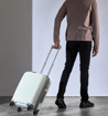 Obrázok z Príručná batožina ROCK TR-0212/3-S PP - biela - 35 l + 15% EXPANDER