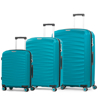 Obrázok z Sada cestovních kufrů ROCK TR-0212/3 PP - modrá - 120 L / 74 L / 35 L + 15% EXPANDER