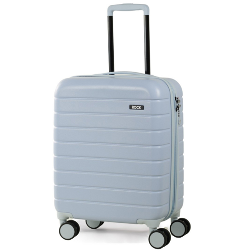 Obrázok z Kabinové zavazadlo ROCK TR-0214/3-S ABS - světle modrá - 42 L + 13% EXPANDER