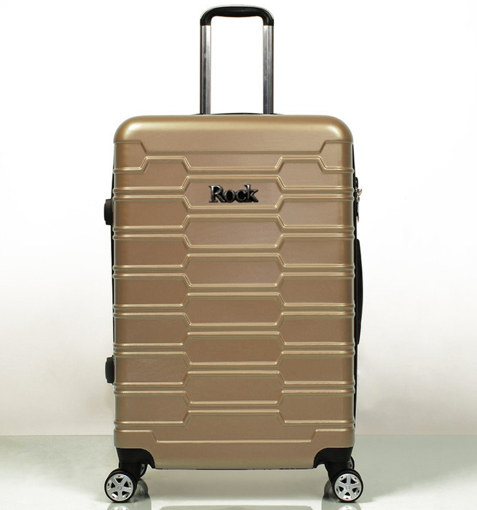 Obrázok z Cestovní kufr ROCK TR-0231/3-M ABS - champagne - 71 L