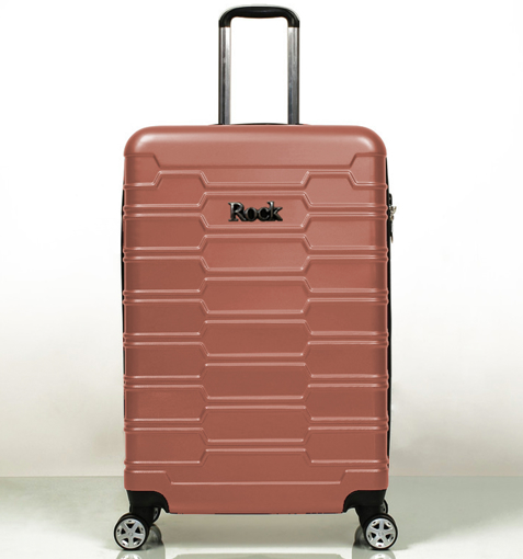 Obrázok z Kabinové zavazadlo ROCK TR-0231/3-S ABS - růžová - 34 L