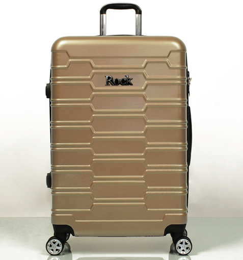 Obrázok z Cestovní kufr ROCK TR-0231/3-L ABS - champagne - 97 L