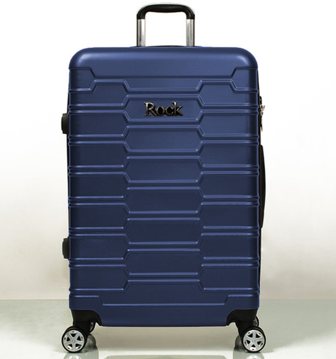 Obrázok z Cestovní kufr ROCK TR-0231/3-L ABS - tmavě modrá - 97 L