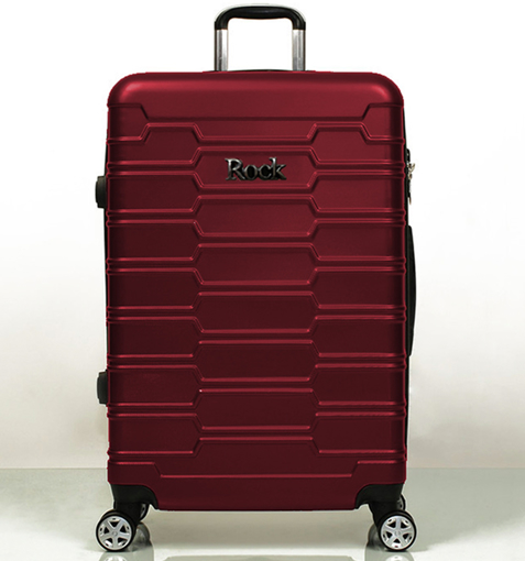 Obrázok z Cestovní kufr ROCK TR-0231/3-L ABS - červená - 97 L