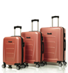 Obrázok z Sada cestovních kufrů ROCK TR-0229/3 ABS - růžová - 97 L / 71 L / 34 L