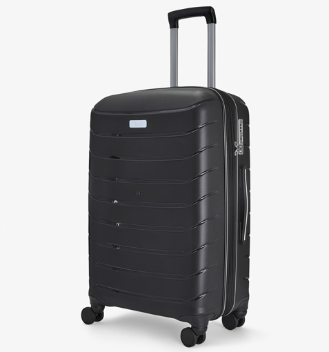 Obrázok z Cestovný kufor ROCK TR-0241/3-M PP - čierny - 59 L + 15% EXPANDER