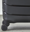 Obrázok z Sada cestovných kufrov ROCK TR-0241/3 PP - čierna - 86 L / 59 L / 36 L + 15% EXPANDER