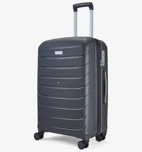 Obrázok z Cestovný kufor ROCK TR-0241/3-M PP - drevené uhlie - 59 L + 15% EXPANDER