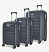 Obrázok z Sada cestovných kufrov ROCK TR-0241/3 PP - drevené uhlie - 86 L / 59 L / 36 L + 15% EXPANDER