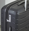 Obrázok z Sada cestovných kufrov ROCK TR-0241/3 PP - drevené uhlie - 86 L / 59 L / 36 L + 15% EXPANDER