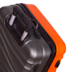Obrázok z Kabinové zavazadlo METRO LLTC1/3-S ABS - oranžová/šedá - 37 L