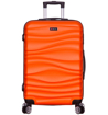 Obrázok z Cestovní kufr METRO LLTC1/3-L ABS - oranžová/šedá - 94 L