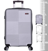 Obrázok z Cestovní kufr METRO LLTC3/3-L ABS - stříbrná - 99 L