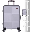 Obrázok z Kufrík METRO LLTC3/3-L ABS - strieborný - 99 L