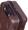 Obrázok z Kabinové zavazadlo METRO LLTC4/3-S ABS - hnědá - 34 L