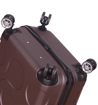 Obrázok z Kabinové zavazadlo METRO LLTC4/3-S ABS - hnědá - 34 L