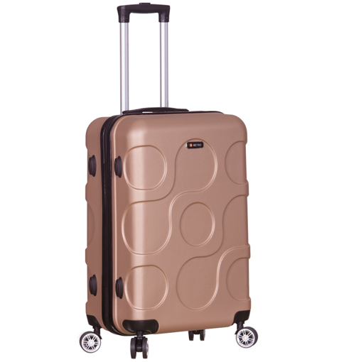 Obrázok z Kabinové zavazadlo METRO LLTC4/3-S ABS - béžová - 34 L