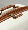 Obrázok z Príručná batožina ROCK TR-0219/4-S ABS/PC - krémová - 35 l + 20% EXPANDER