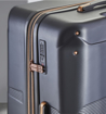 Obrázok z Cestovní kufr ROCK TR-0238/3-M ABS/PC - charcoal - 60 L + 20% EXPANDER