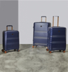 Obrázok z Cestovní kufr ROCK TR-0238/3-M ABS/PC - tmavě modrá - 60 L + 20% EXPANDER