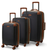 Obrázok z Sada cestovných kufrov ROCK TR-0219/3 ABS/PC - čierna - 84 L / 57 L / 35 L + 20% EXPANDER