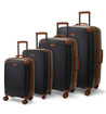 Obrázok z Sada cestovních kufrů ROCK TR-0219/4 ABS/PC - černá - 135 L / 84 L / 57 L / 35 L + 20% EXPANDER