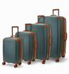 Obrázok z Sada cestovních kufrů ROCK TR-0219/4 ABS/PC - zelená - 135 L / 84 L / 57 L / 35 L + 20% EXPANDER