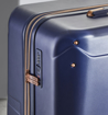 Obrázok z Sada cestovních kufrů ROCK TR-0238/3 ABS/PC - tmavě modrá - 102 L / 60 L + 20% EXPANDER / 34 L