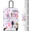 Obrázok z Cestovní kufr TUCCI T-0163/3-M Paris Love - 57 L + 35% EXPANDER