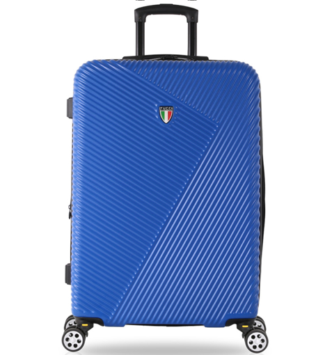 Obrázok z Cestovný kufor TUCCI T-0118/3-L ABS - modrý - 122 L + 35% EXPANDER