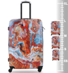 Obrázok z Sada cestovních kufrů TUCCI T-0172/3 Turkish Marble - 88 L / 57 L + 35% EXPANDER / 33 L