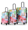 Obrázok z Sada cestovných kufrov TUCCI T-0168/3 J'aime Paris - 88 L / 57 L + 35% EXPANDER / 33 L