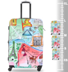 Obrázok z Sada cestovných kufrov TUCCI T-0168/3 J'aime Paris - 88 L / 57 L + 35% EXPANDER / 33 L
