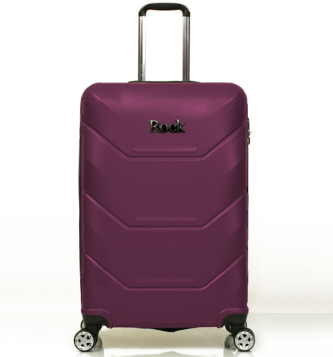 Obrázok z Kabinové zavazadlo ROCK TR-0230/3-S ABS - fialová - 34 L